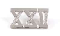 25 year white gold