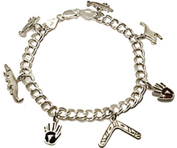 103- Outback - Bracelet - Silver Charm