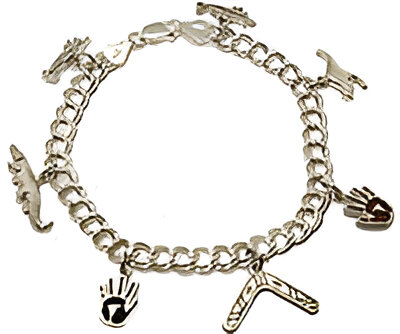 103- Outback - Bracelet - Silver Charm
