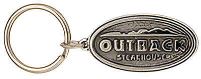 071P- Outback - Keychain - Horizon Oval