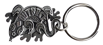 009S- Outback - Keychain - Lizard
