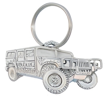 028S- Outback - Keychain - Hummer -Sterling Silver