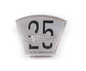 new 25 year white gold no stone