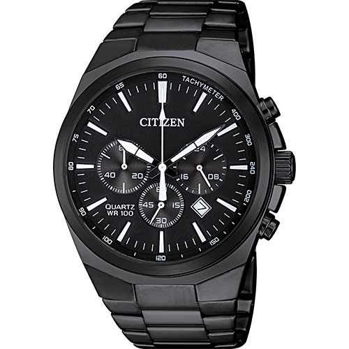 G189 - Men's Watch - All Black Tone Chronograph