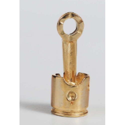 Motocross - Charm -Gold Piston - MX139-140